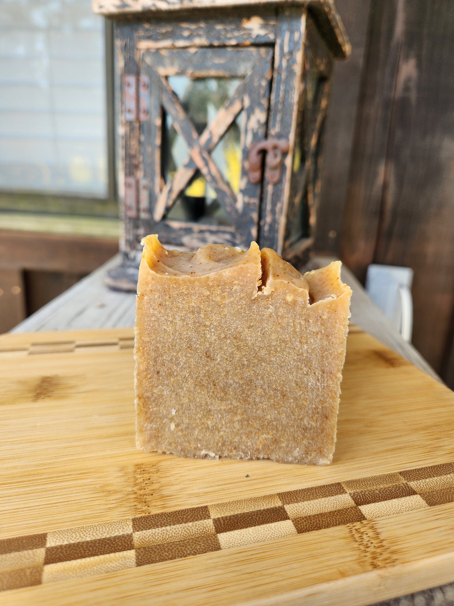 Pumpkin Sandalwood Goat's Milk Soap - 4 oz bar