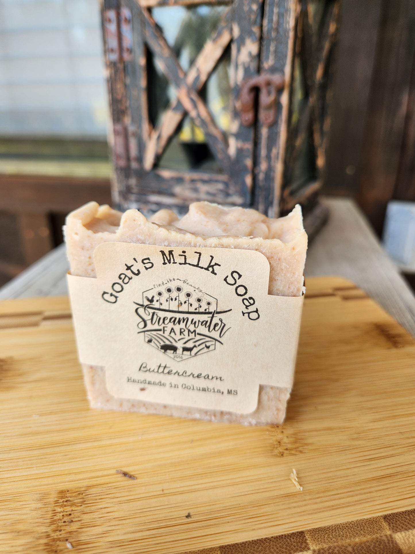 Buttercream Goat's Milk Soap - 4 oz bar