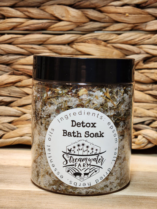 Detox Bath Soak - 8 oz container