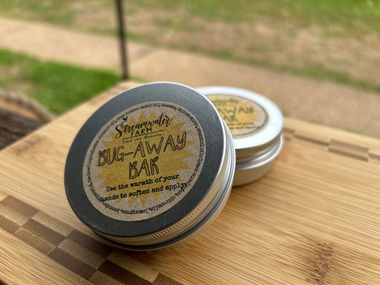 Bug-Away Bar - lotion bar in 2 oz tin