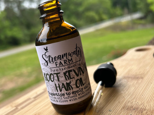 Root Revival Hair Oil - 2 oz dropper bottle