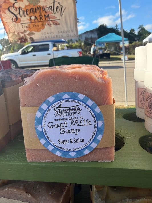 Goat Milk Soap- Sugar & Spice