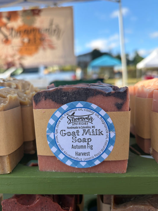 Goat Milk Soap— Autumn Fig
