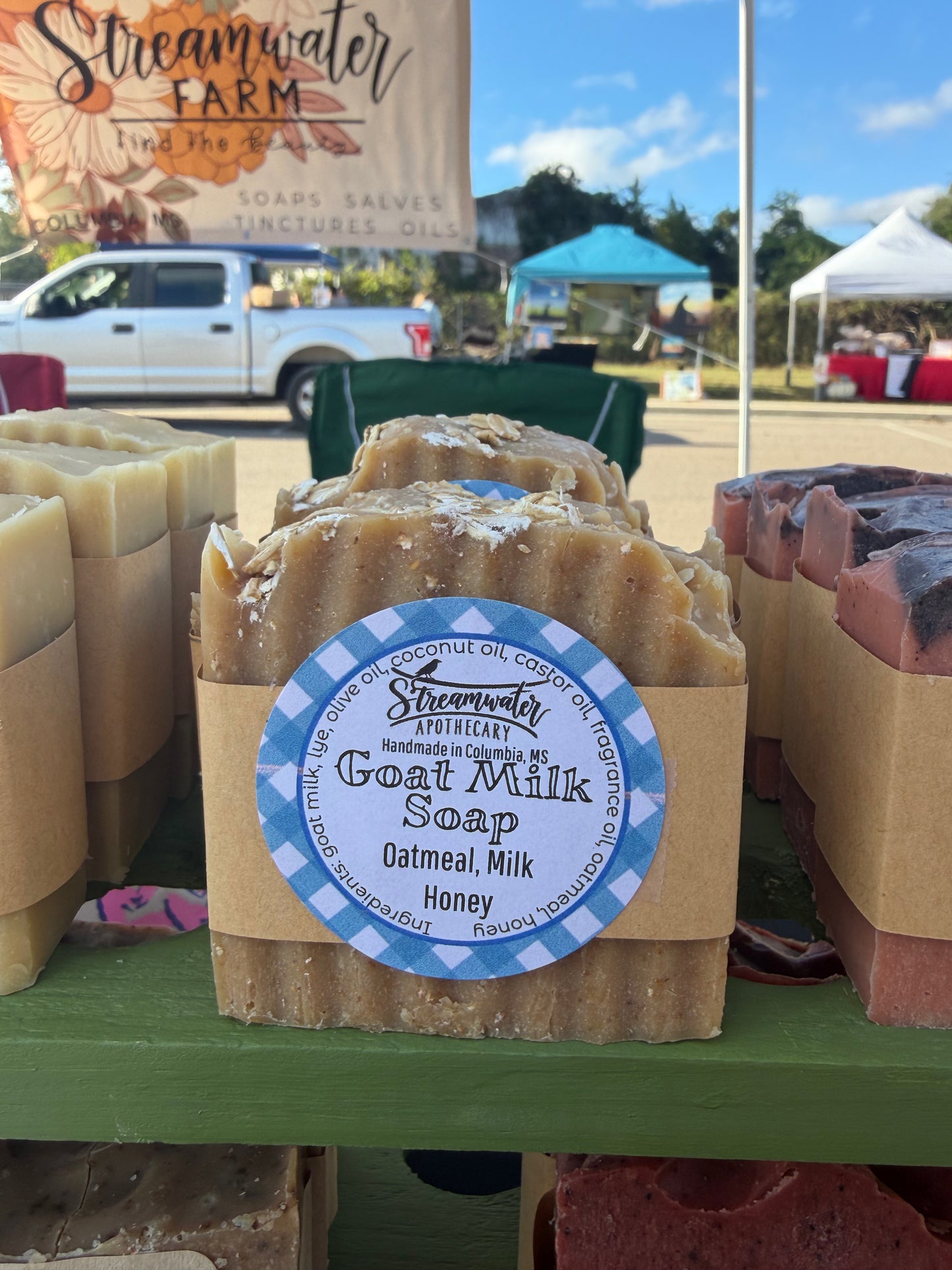Goat Milk Soap- Oatmeal & Honey