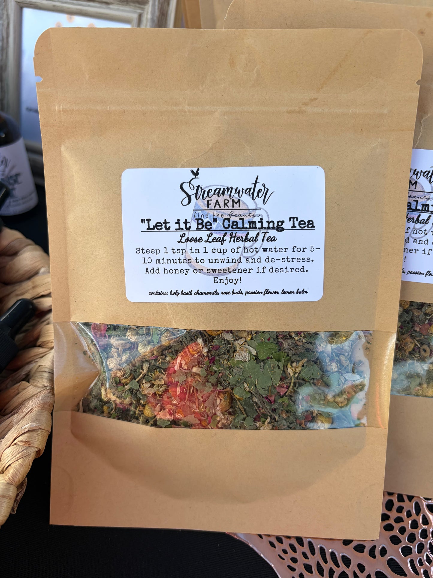 “Let it Be” Calming Herbal Tea Blend