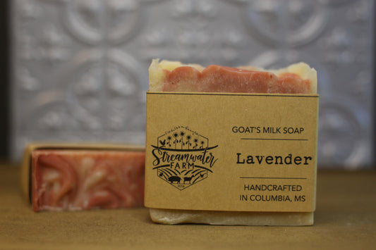 Lavender Goat's Milk Soap - 4 oz bar