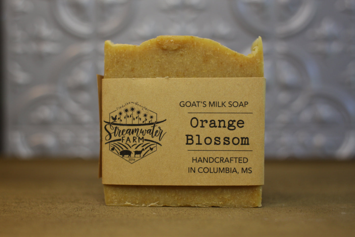 Orange Blossom Goat's Milk Soap Bar - 4 oz