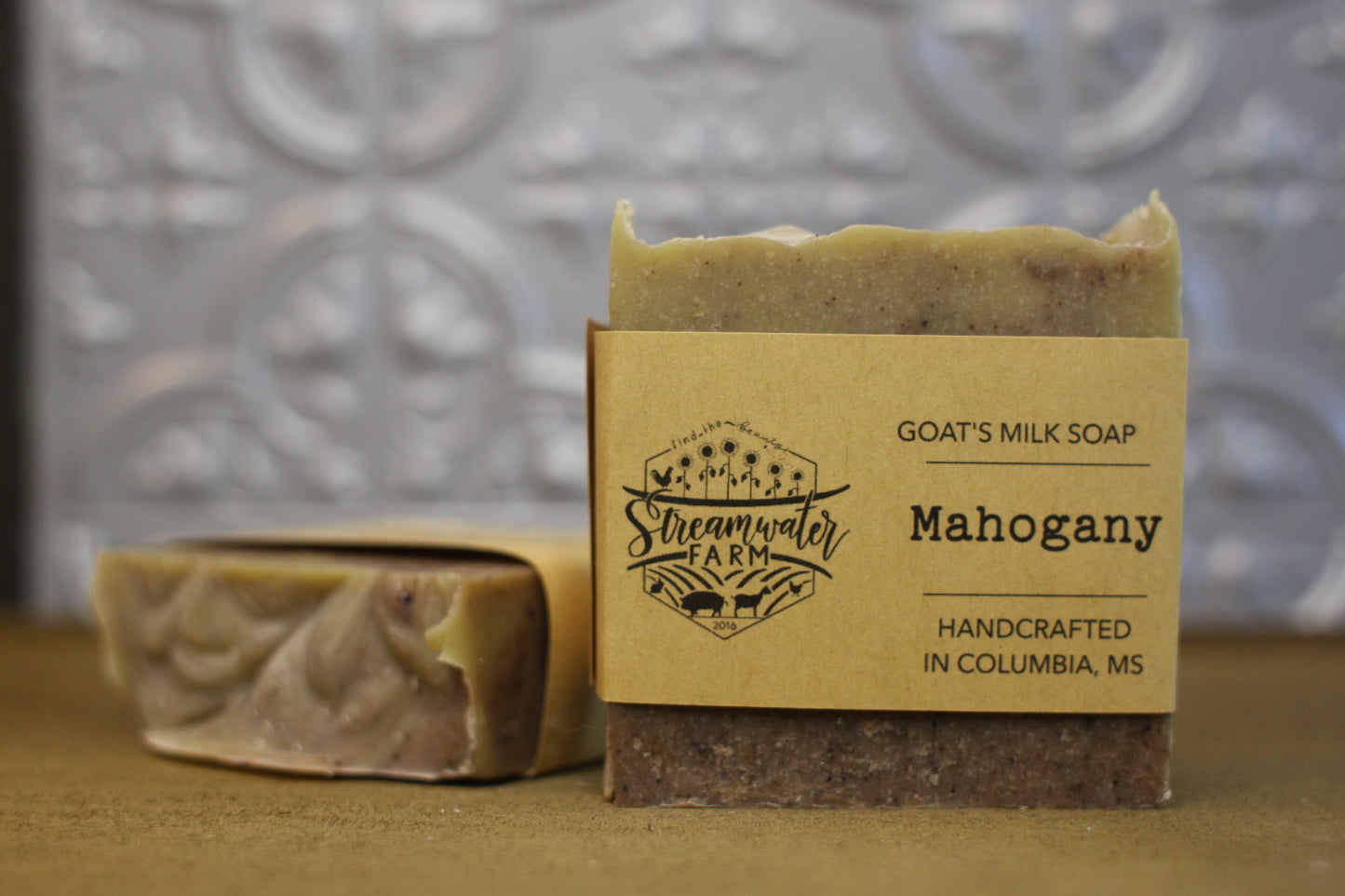 Mahogany Goat's Milk Soap - 4 oz bar