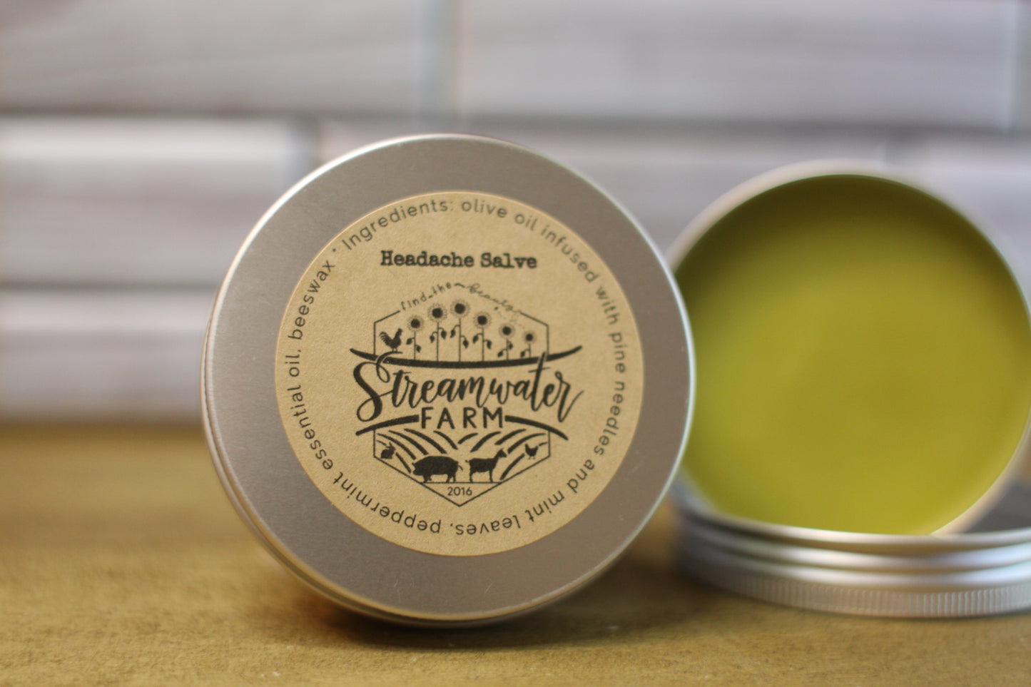 Headache Salve - 2 oz tin