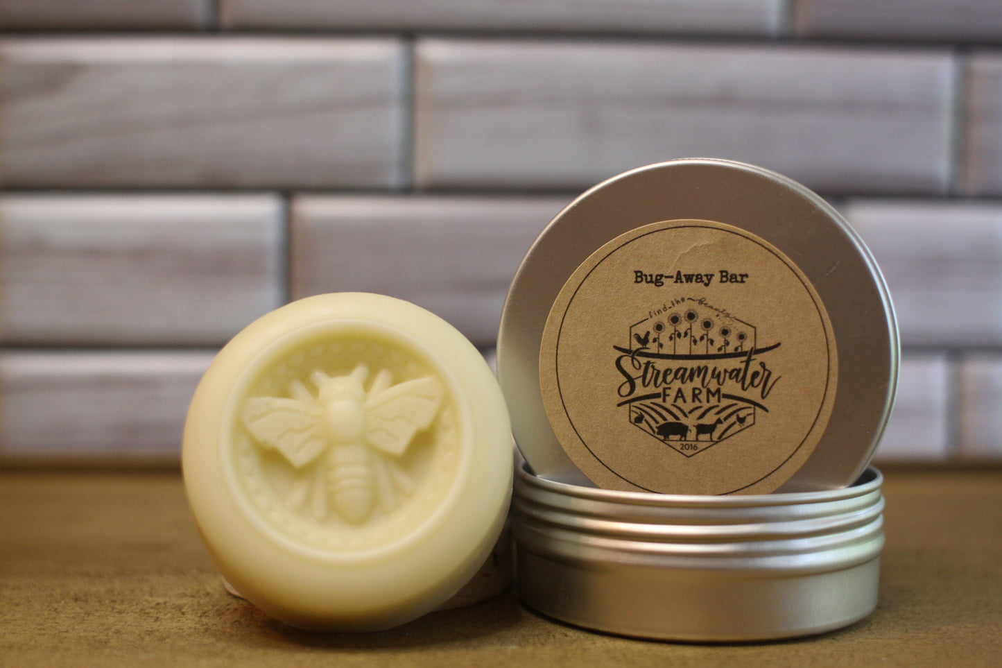 Bug Bar - lotion bar in 2 oz tin