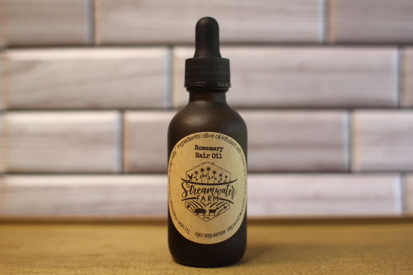 Rosemary Hair Oil - 2 oz dropper bottle